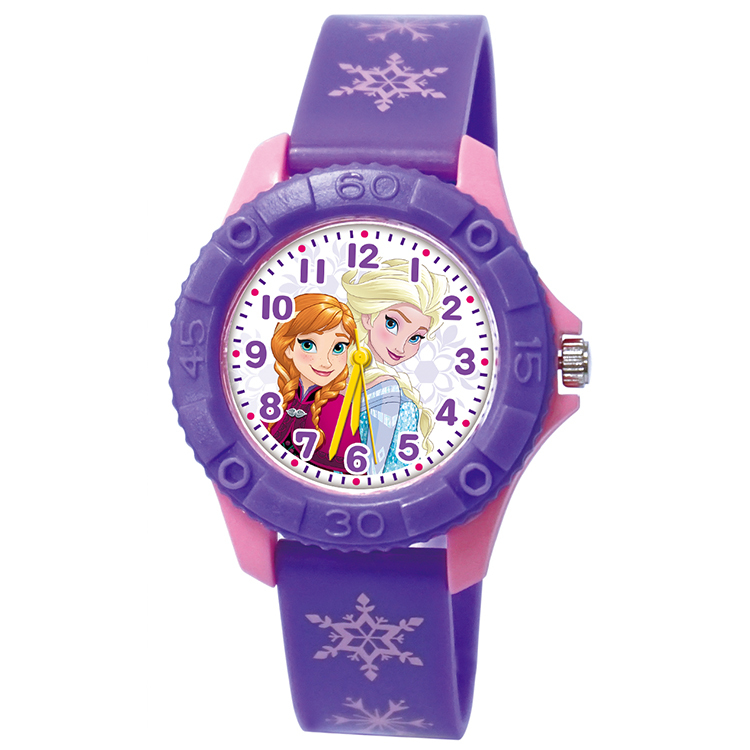 【迪士尼】冰雪奇緣雙色殼兒童錶(11)