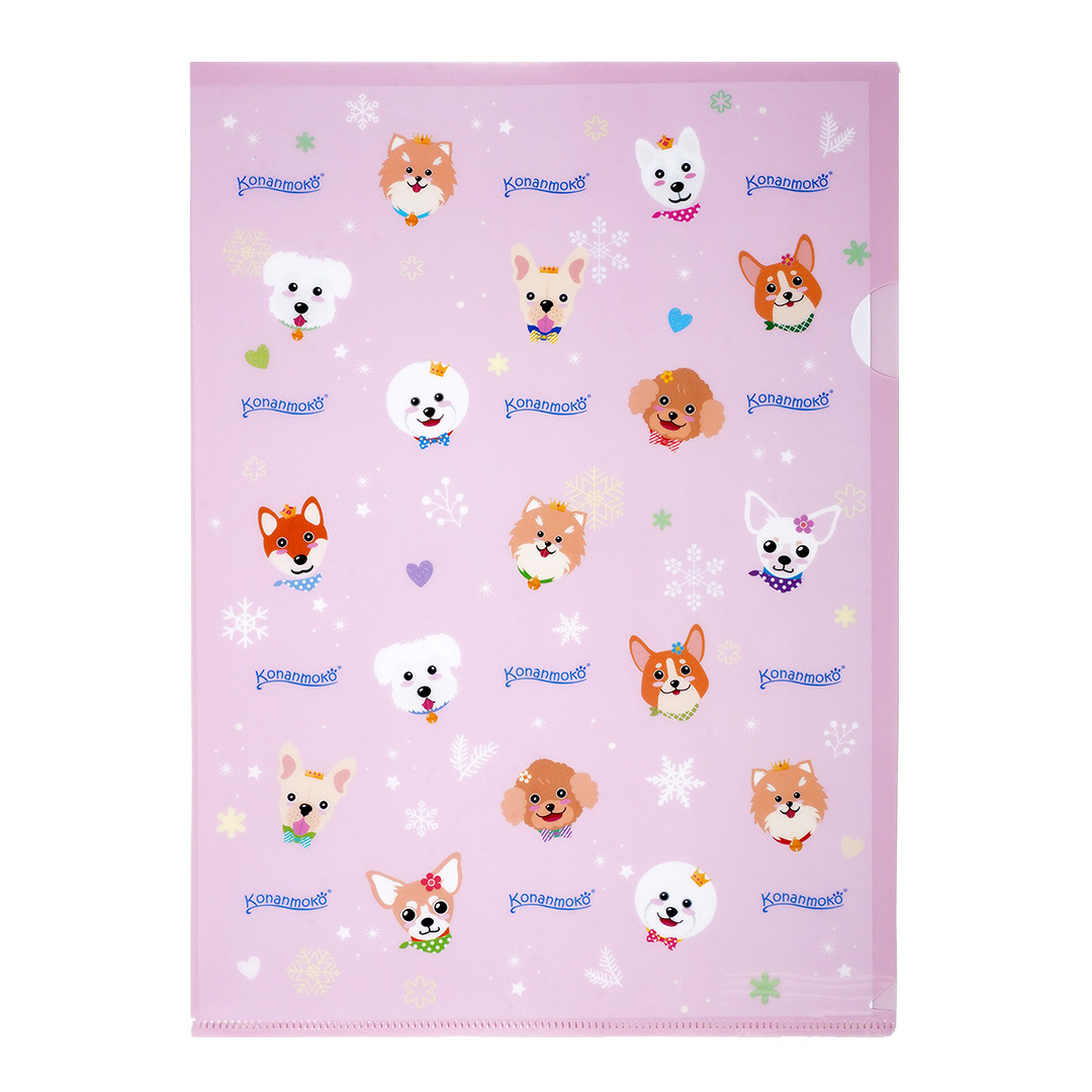 Assorted Doggy Folder Pinky Passion