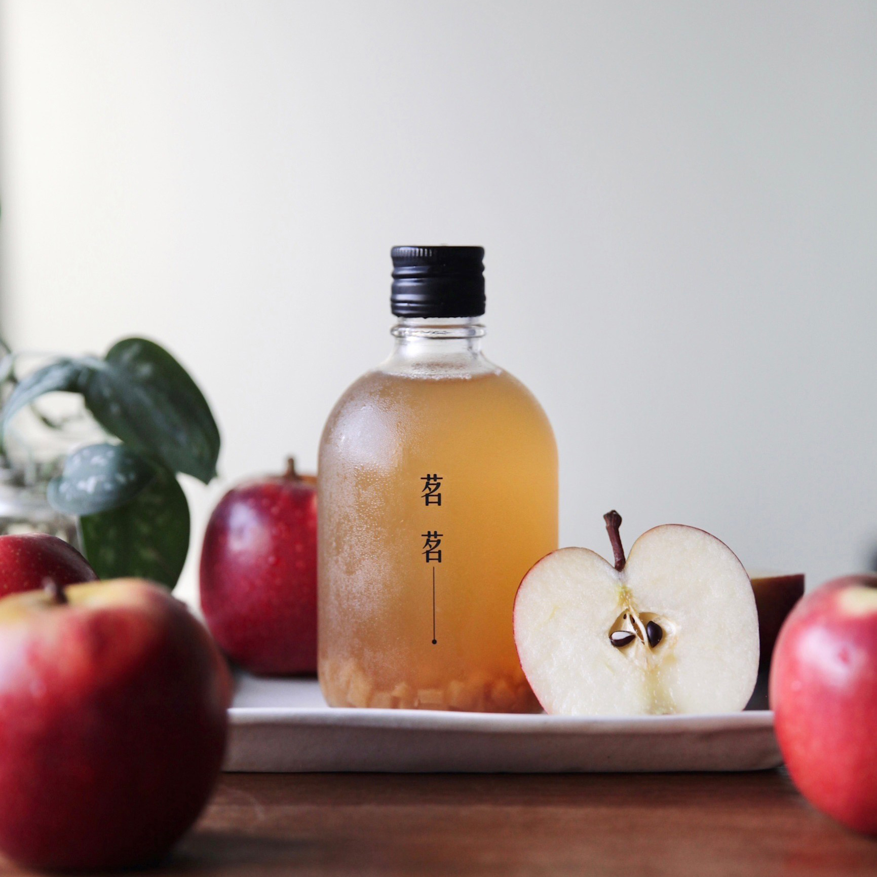 茗茗茶香檳｜蘋果薑
