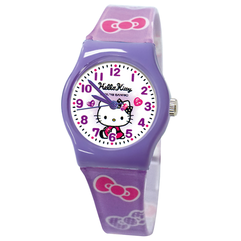 【三麗鷗】Hello Kitty凱蒂貓兒童卡通手錶 大/中 (12)