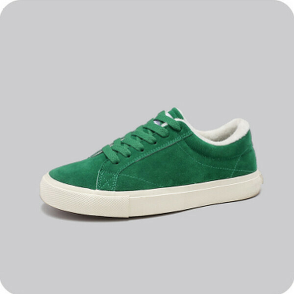 Winter velvet warm board shoes for casual couple espadrilles