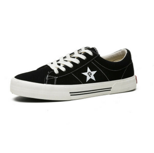 Star low-top espadrilles suede couple casual shoes