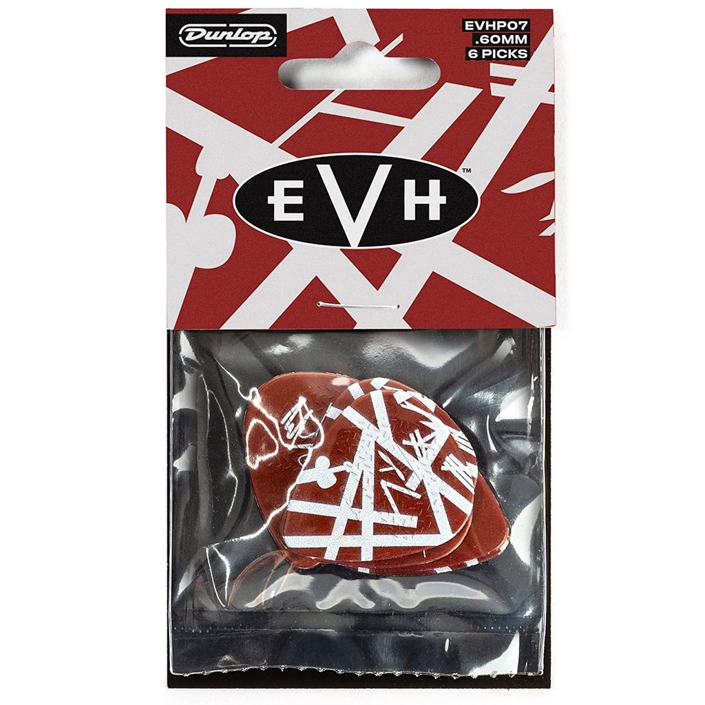 Dunlop Dunlop EVH Shark Max-Grip Pick EVHP04、EVHP07 簽名系列彈片 六片裝 第 2 張圖片｜三峽吉他 / Bass