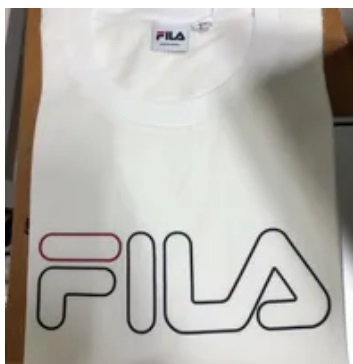 [S] FILA **3D BIG LOGO SHORT SLEEVE T-SHIRT,OFF WHITE, FS2RSF2102X-OWH (SFL245)