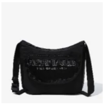 [S] FILA **HERITAGE LIGHTWEIGHT MESSENGER BAG,BLACK, 8809941610352 [FINAL SALE] (SFL270)