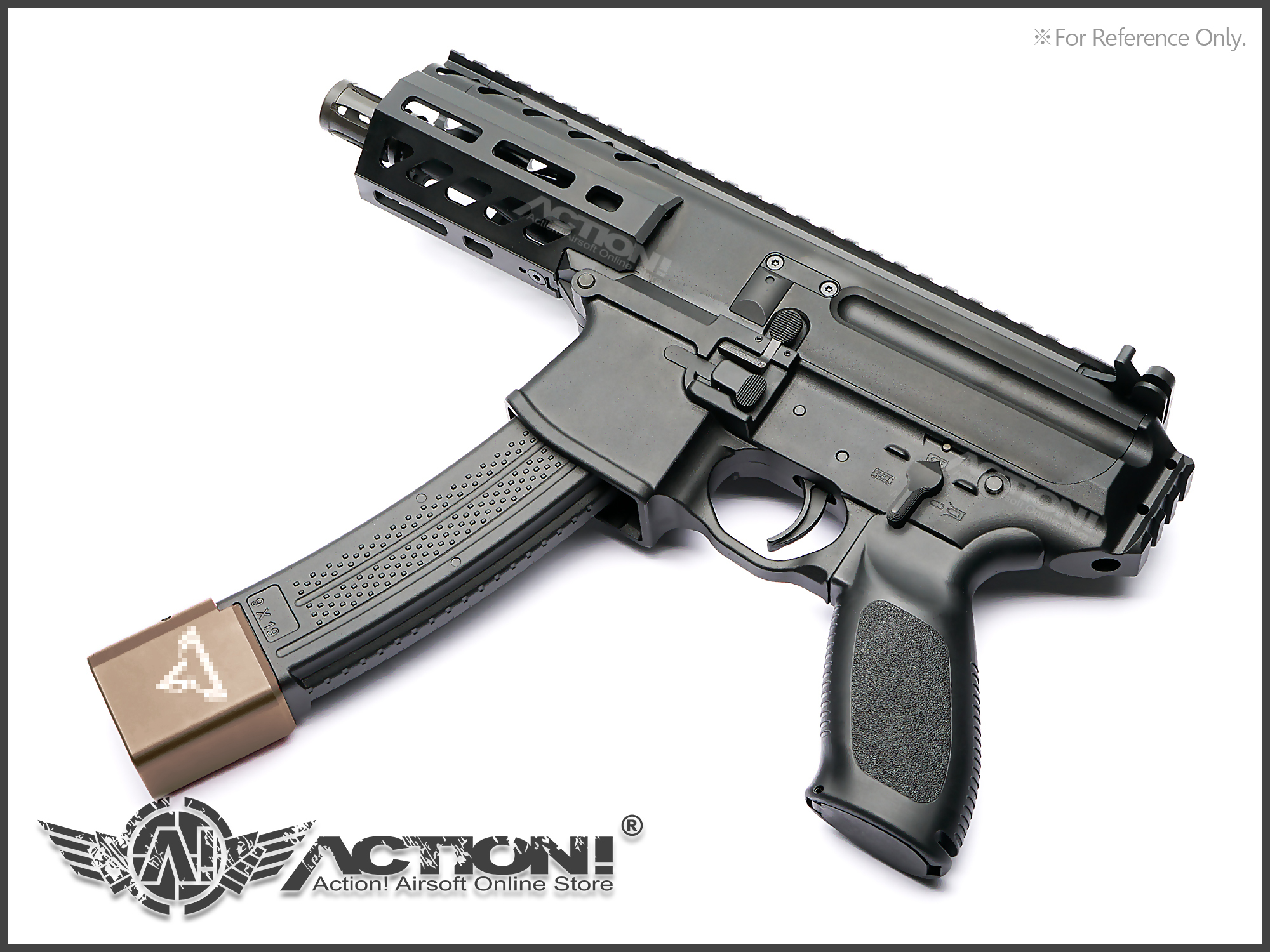 APFG - MPX-K GBB 30rds TT-Style Extended Base Pad Gas M