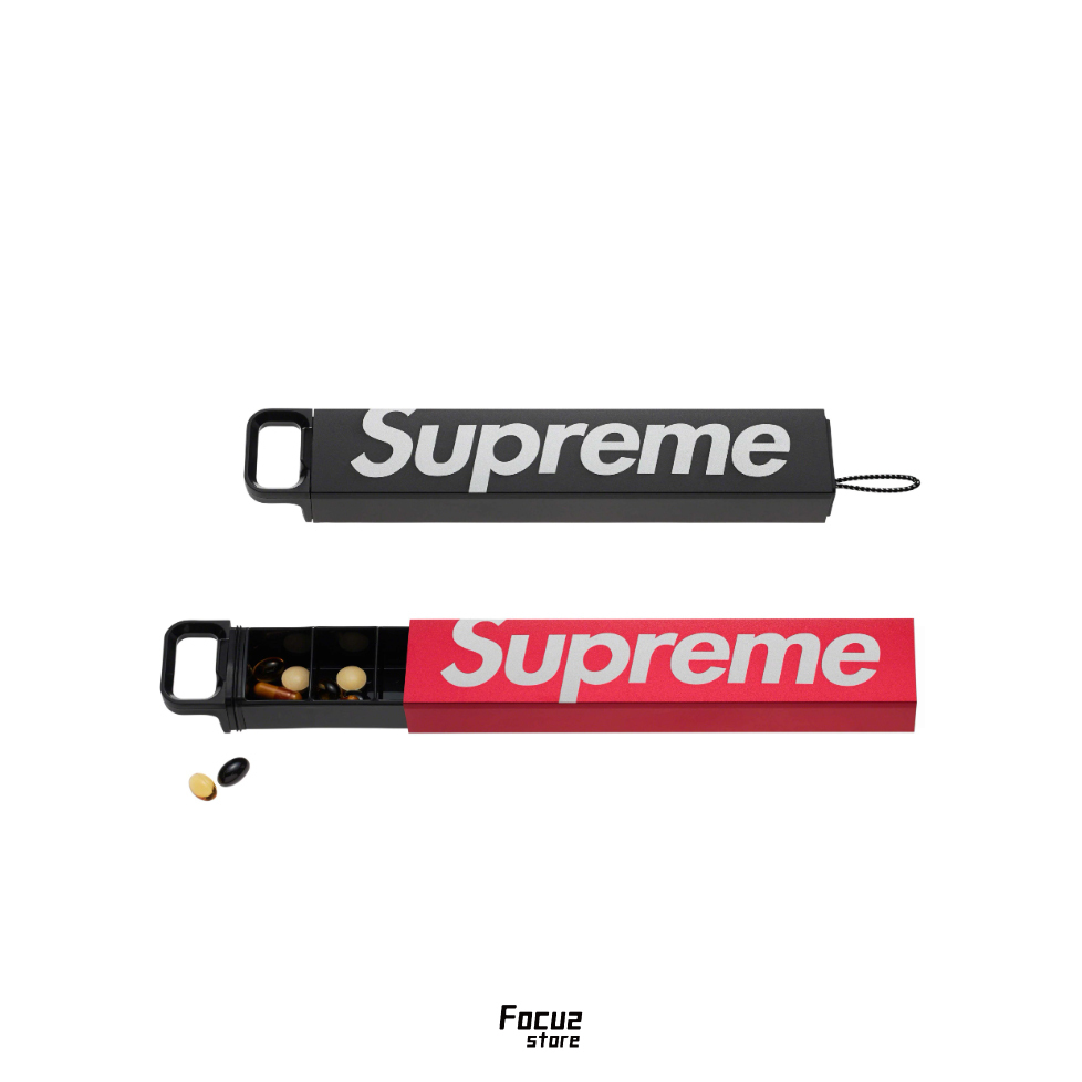 【Focus Store】預購 Supreme FW23 Week10 Pill Canister 藥盒 膠囊收納盒