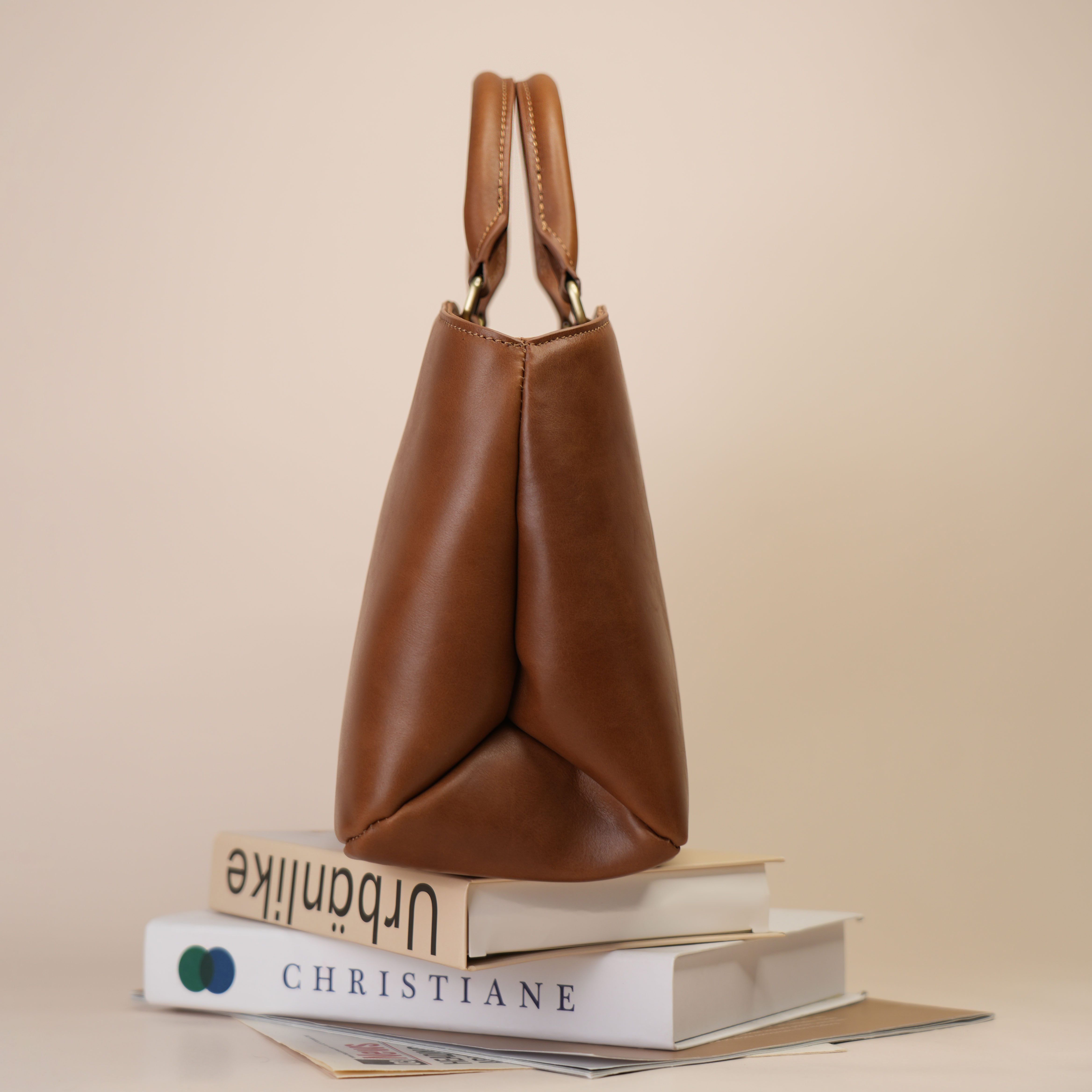 扣式增量 手提肩背兩用真皮包-ht(234032ht)