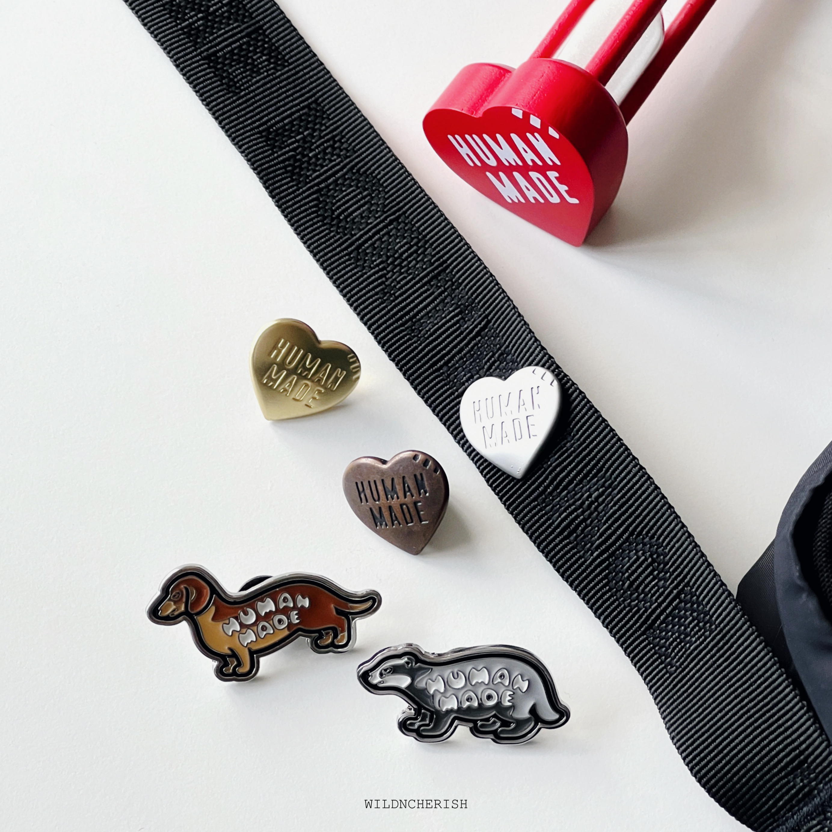現貨 | Human Made Heart Pins / Animal Pins 徽章 別針