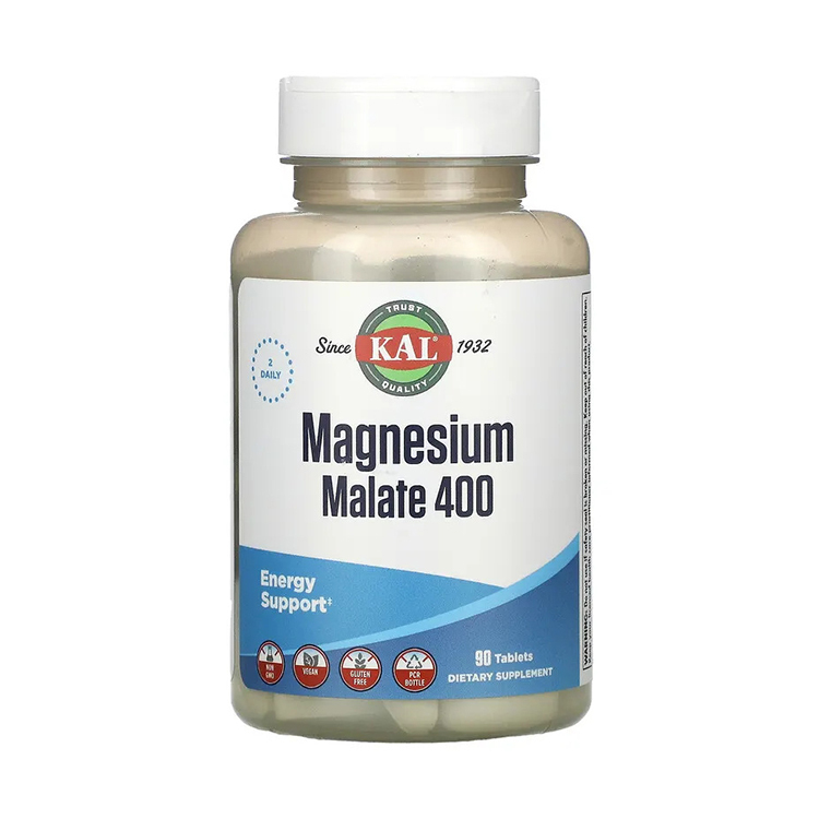 KAL Magnesium Malate 400, 90 Tablets