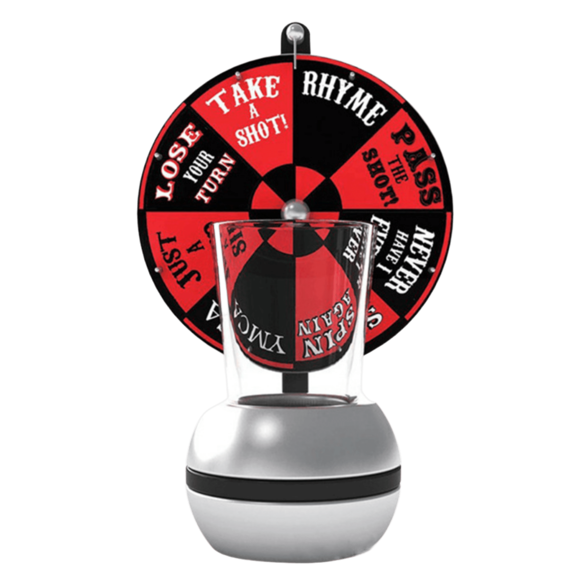 WheelofShot 飲酒轉盤| 轉盤酒杯| 飲酒助興玩具| 鬼酒| 輕便攜帶| 懲罰遊戲| 趣味派對遊戲| 炒氣氛| party game