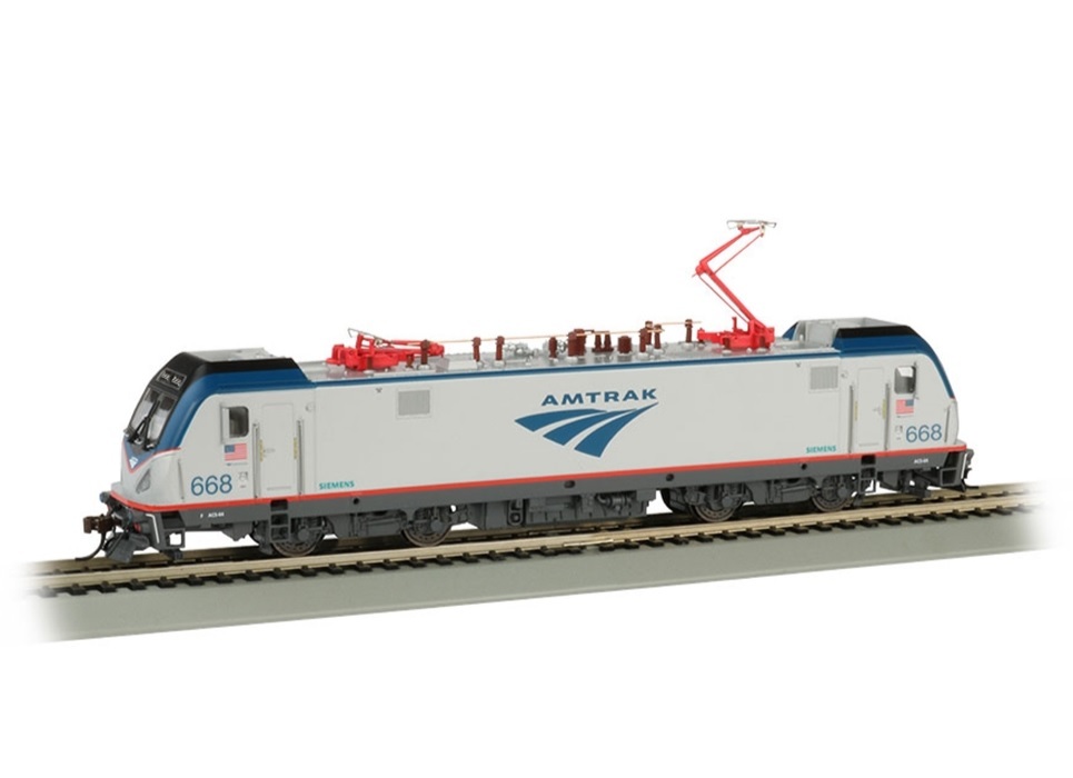 Bachmann 67407 HO規 SIEMANS ACS-64 數位音效電車