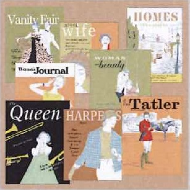 Feuille De Cocoon Dure 110 (刺繡頸巾) - Old magazines 