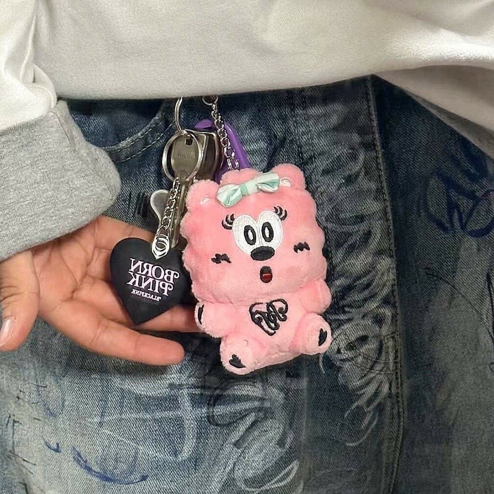 BLACKPINK x VERDY 絕版聯名 粉色娃娃 吊飾 玩偶