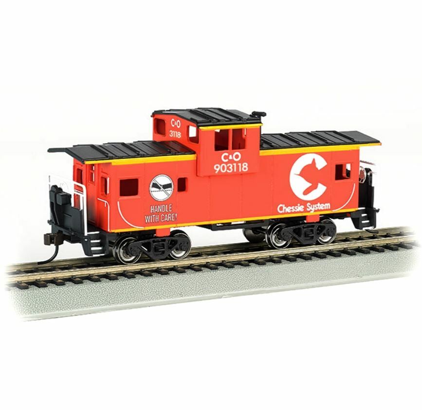 Bachmann 17707 HO規 36' Wide-Vision Caboose 守車