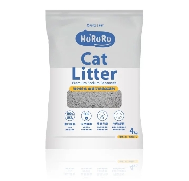 Hururu 無塵天然鈉基礦砂 強效除臭x超強凝結