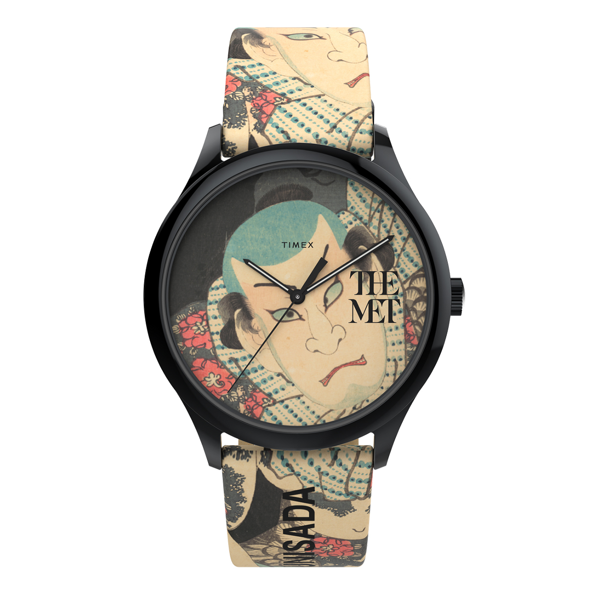 Timex x The MET 江戶時代 浮世繪 歌川國貞 40mm TW2W25000