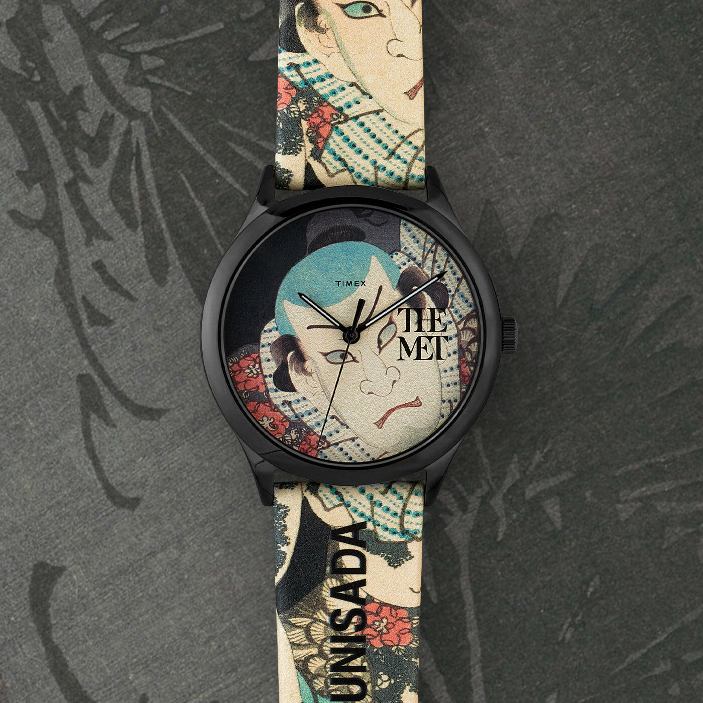 Timex x The MET 江戶時代 浮世繪 歌川國貞 40mm TW2W25000