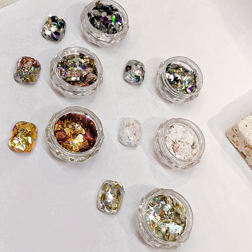 【STYLE新品】小可愛亮片兔兔花花