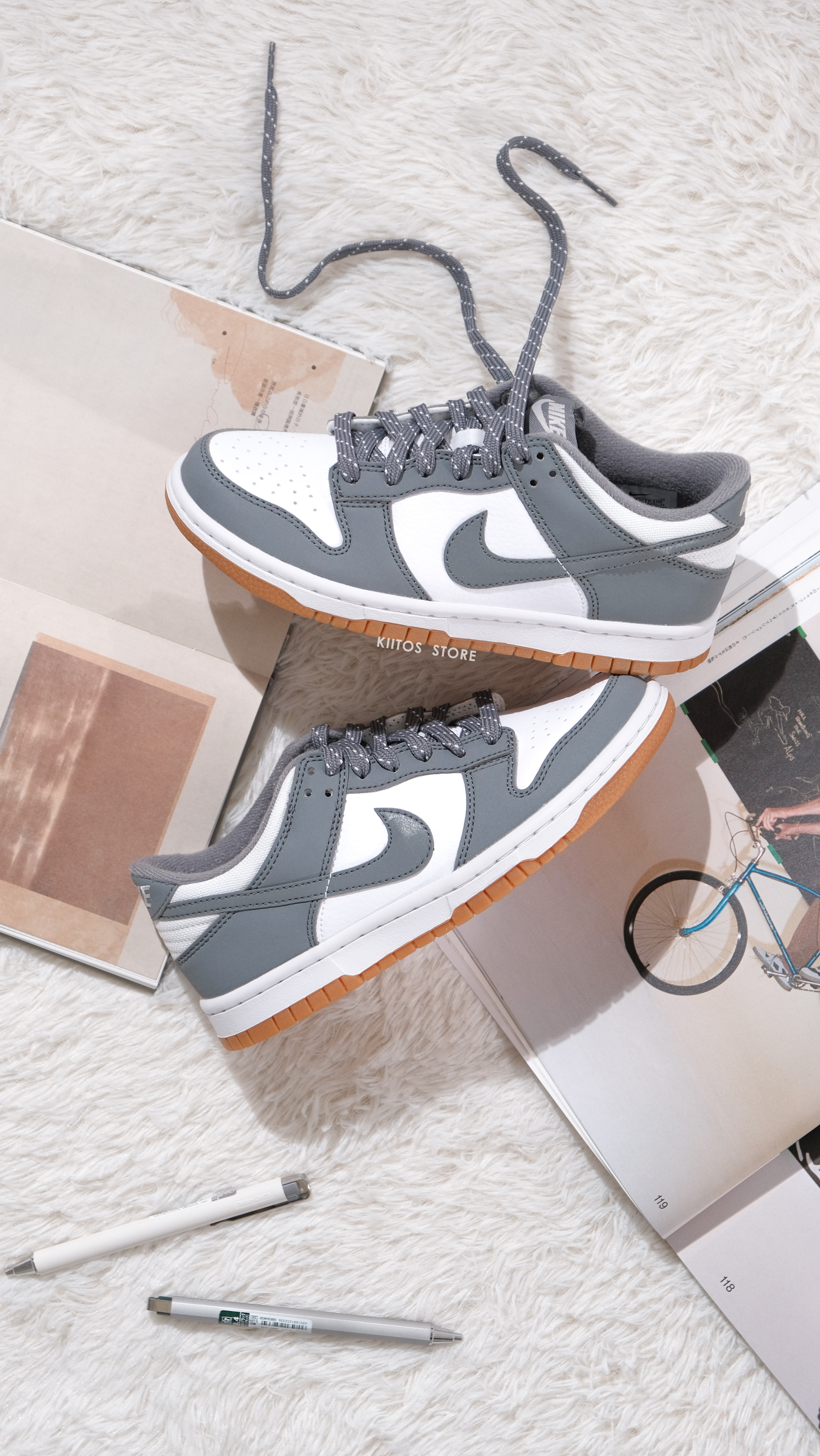 Nike Dunk Low  "Reflective Grey " (GS) 反光煙灰  FV0374-100