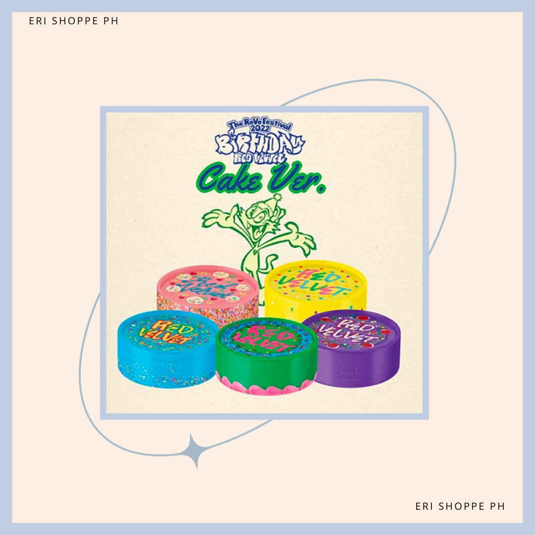 [ONHAND] Red Velvet - The ReVe Festival 2022 'Birthday' Cake Ver. with Poster