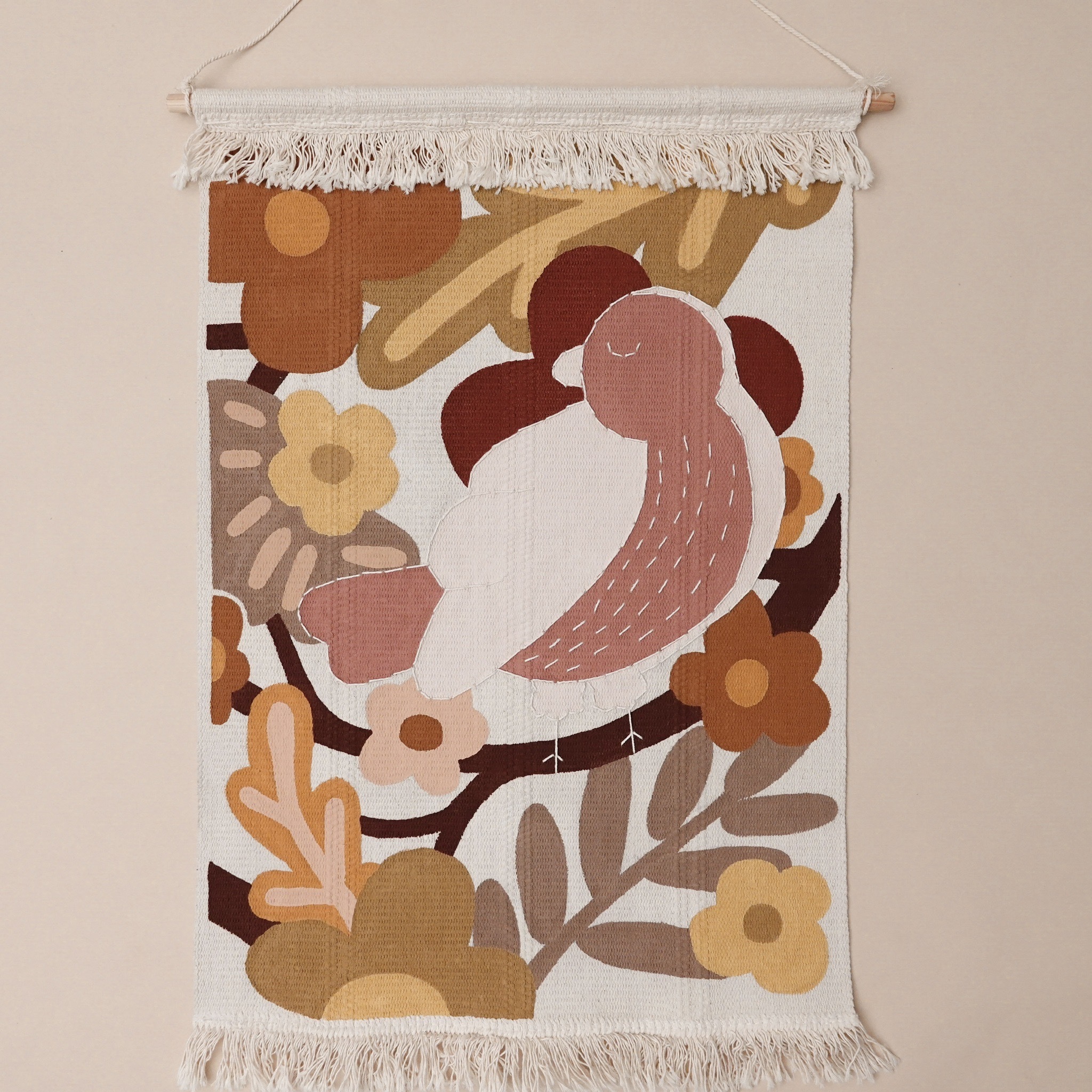 Wall Panel 手工掛旗 - Bird