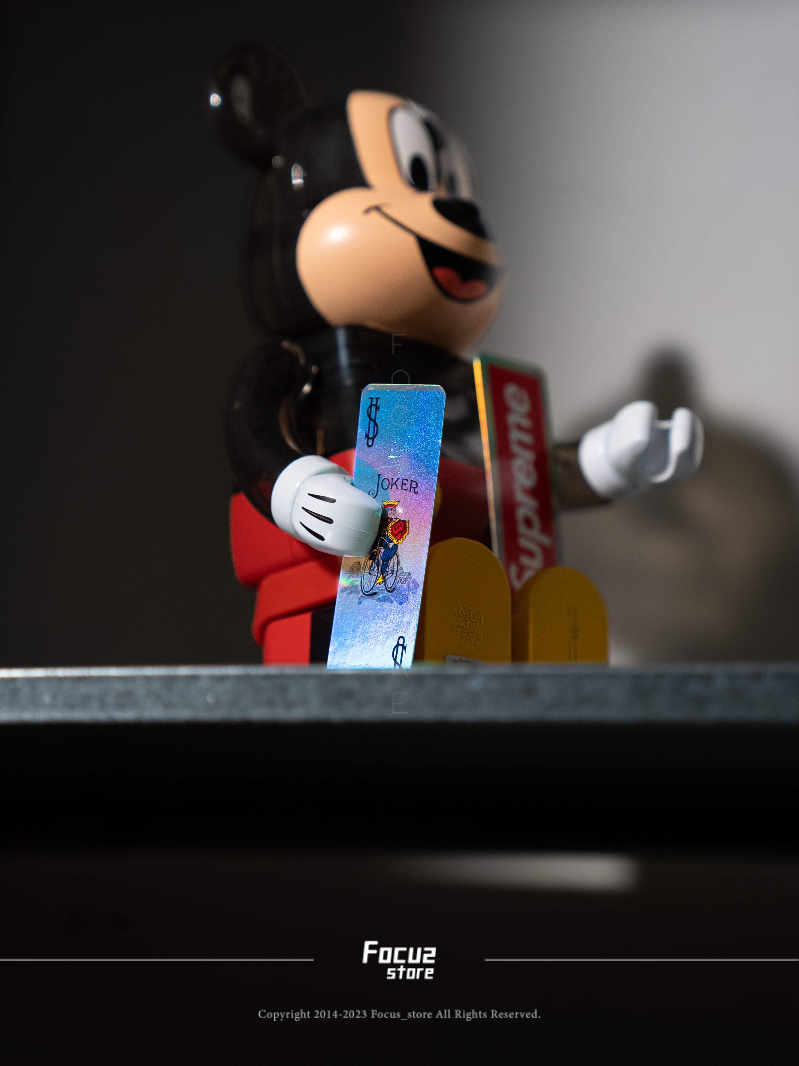 【Focus Store】現貨秒發 Supreme FW23 Week9 Bicycle Holographic Slice Cards 撲克牌