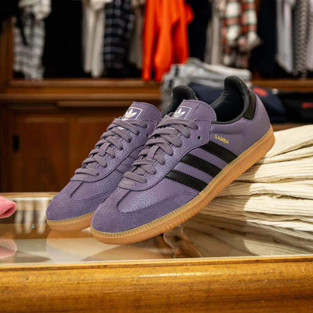 Adidas Wmns Samba OG  芋頭紫 IE7012