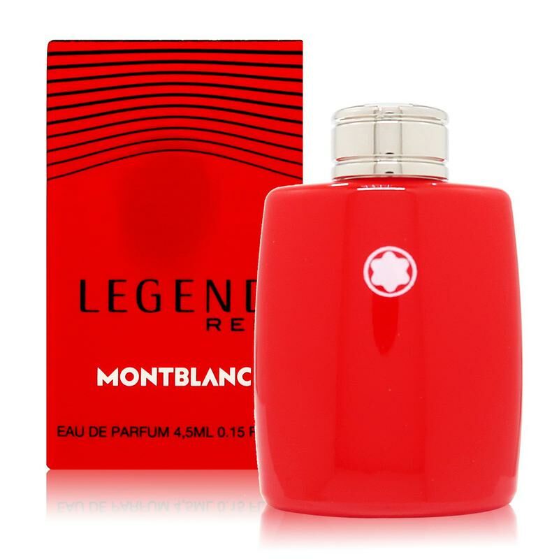 [即期優惠] Mont Blanc 萬寶龍 Legend Red 傳奇烈紅男性淡香精 EDP 4.5ml 效期至2026.09