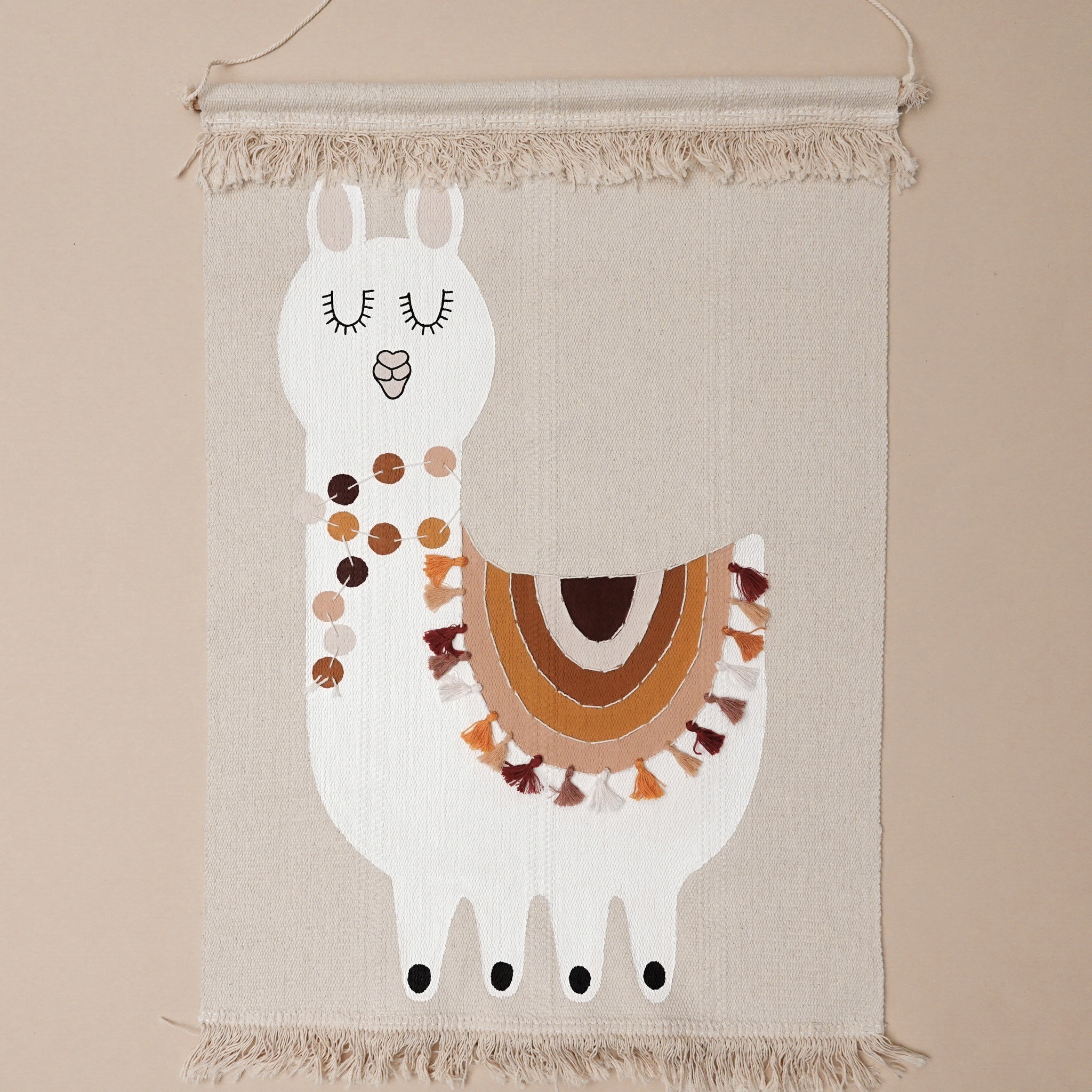 Wall Panel 手工掛旗 - Llama
