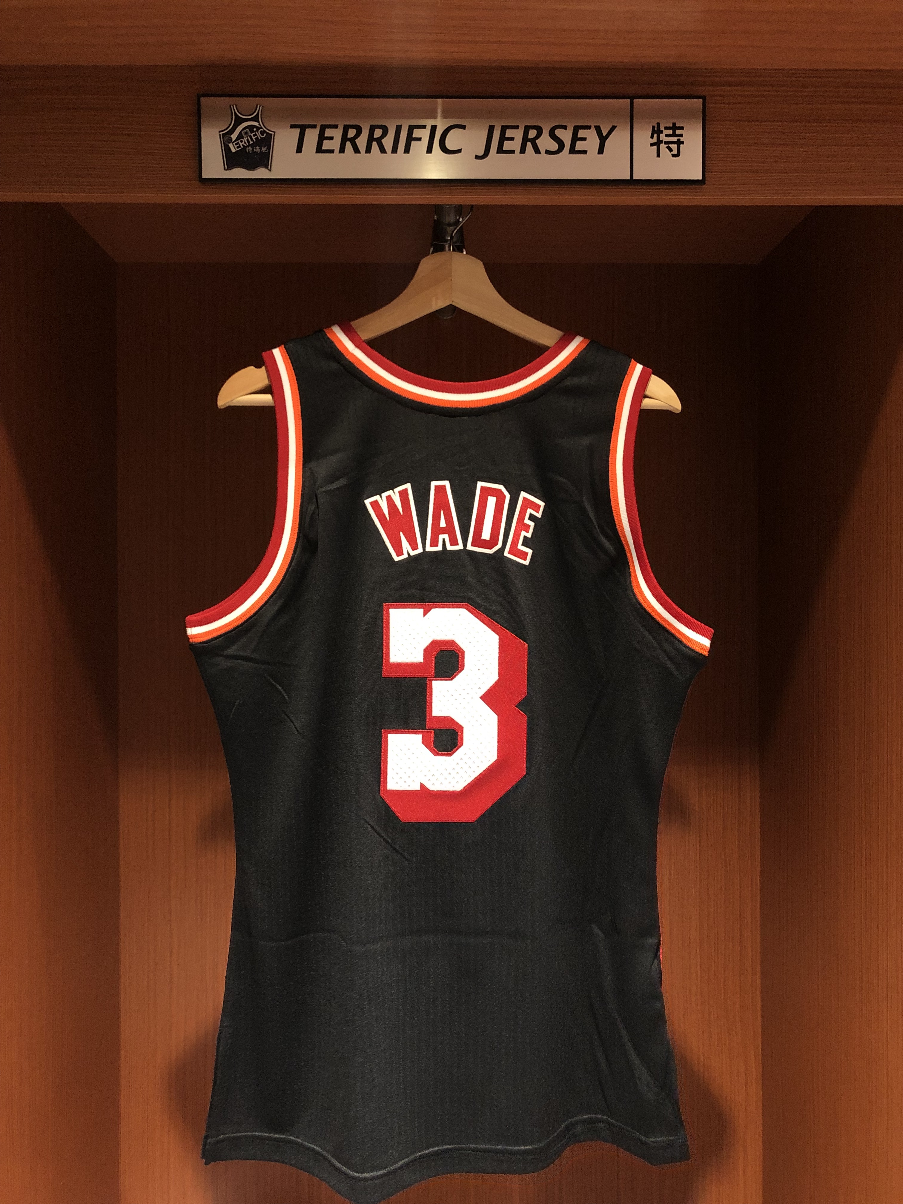 NBA球衣 Dwyane Wade 邁阿密熱火 13-14 復古黑 M&N Authentic 球員版 電繡 真網眼 全新