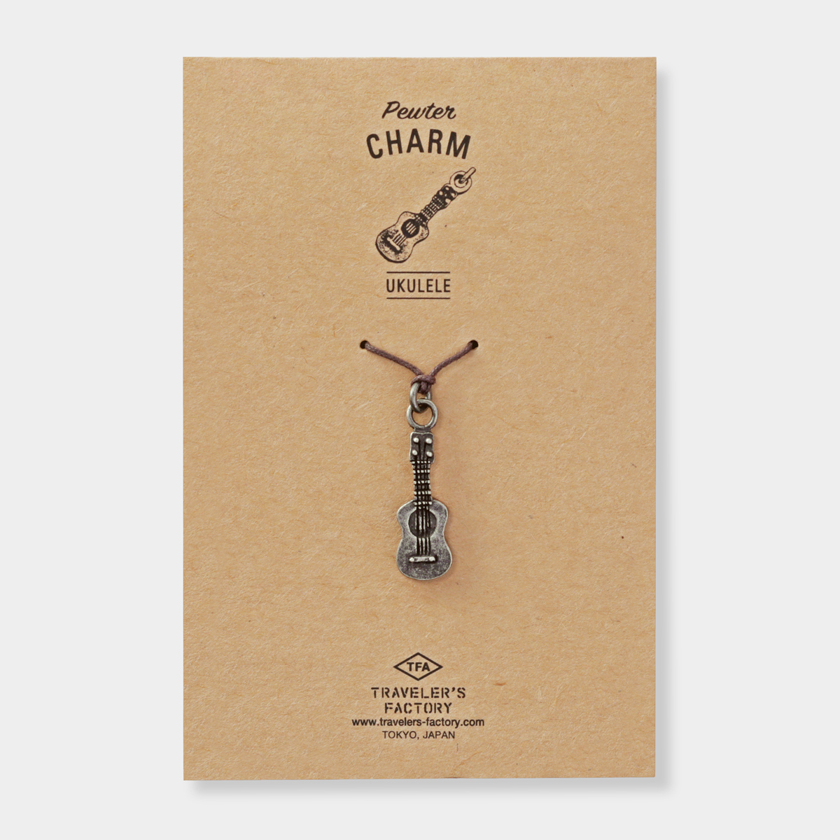 烏克麗麗 鉛錫吊飾 TFA限定｜日本 Traveler’s Notebook