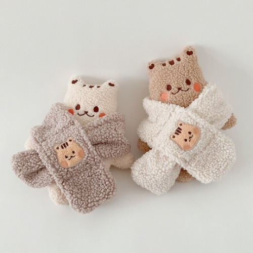 暖感積溫系列-捲捲毛圍巾