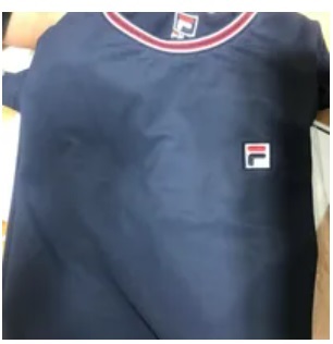 [S] FILA **PERFORMANCE SHORT SLEEVE T-SHIRT,INK NAVY, FS2RSF2321M-INA (SFL259)