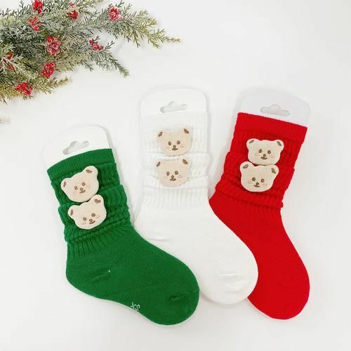 DTD x Merry Christmas限定影集-聖誕三元素玩偶襪