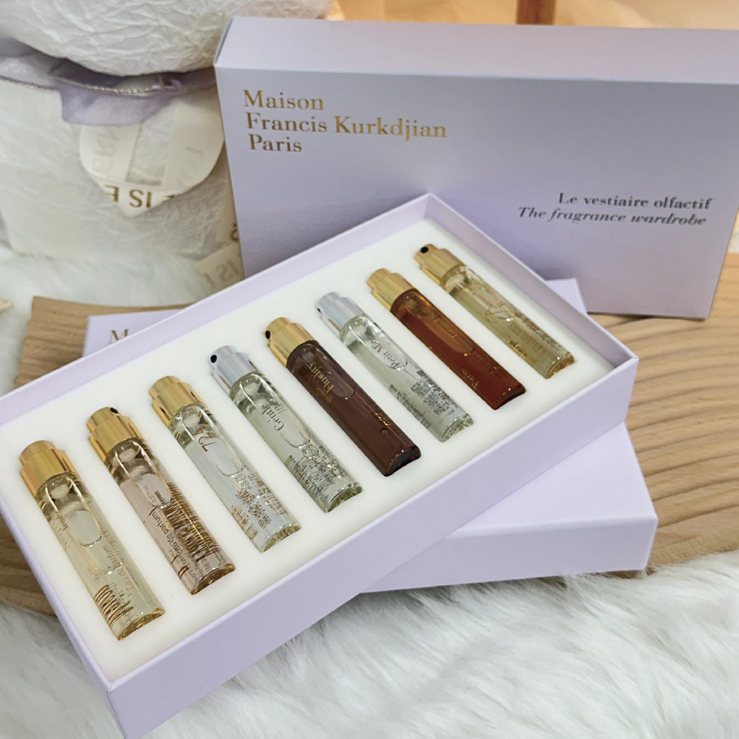 Maison Francis Kurkdjian wardrobe/香水セット Fragrance wardrobe for her ⋅ Discovery Set ⋅ 8x11ml