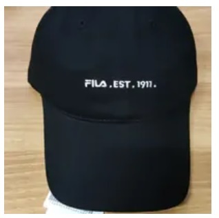 [S] FILA **FS3CPF5390X PREMIUM EST 1911 BALL CAP,BLACK, 8809913905028 (SFL272)