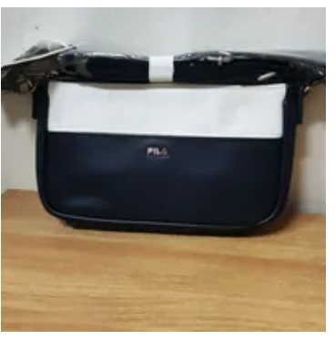 [S] FILA **FS3BCE6340F CANVAS BAGUETTE BAG,INK NAVY, 8809861397975 (SFL288)
