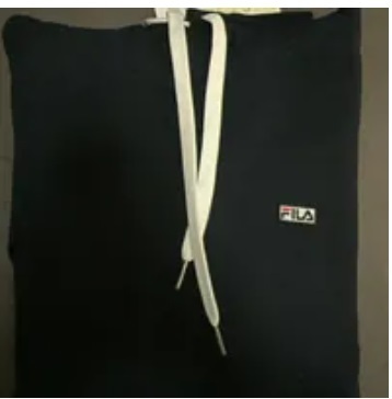 [S] FILA **UNI LOOSE FIT BASIC LOGO HOODIE,INK NAVY, FS2POE3102X-INA (SFL283)