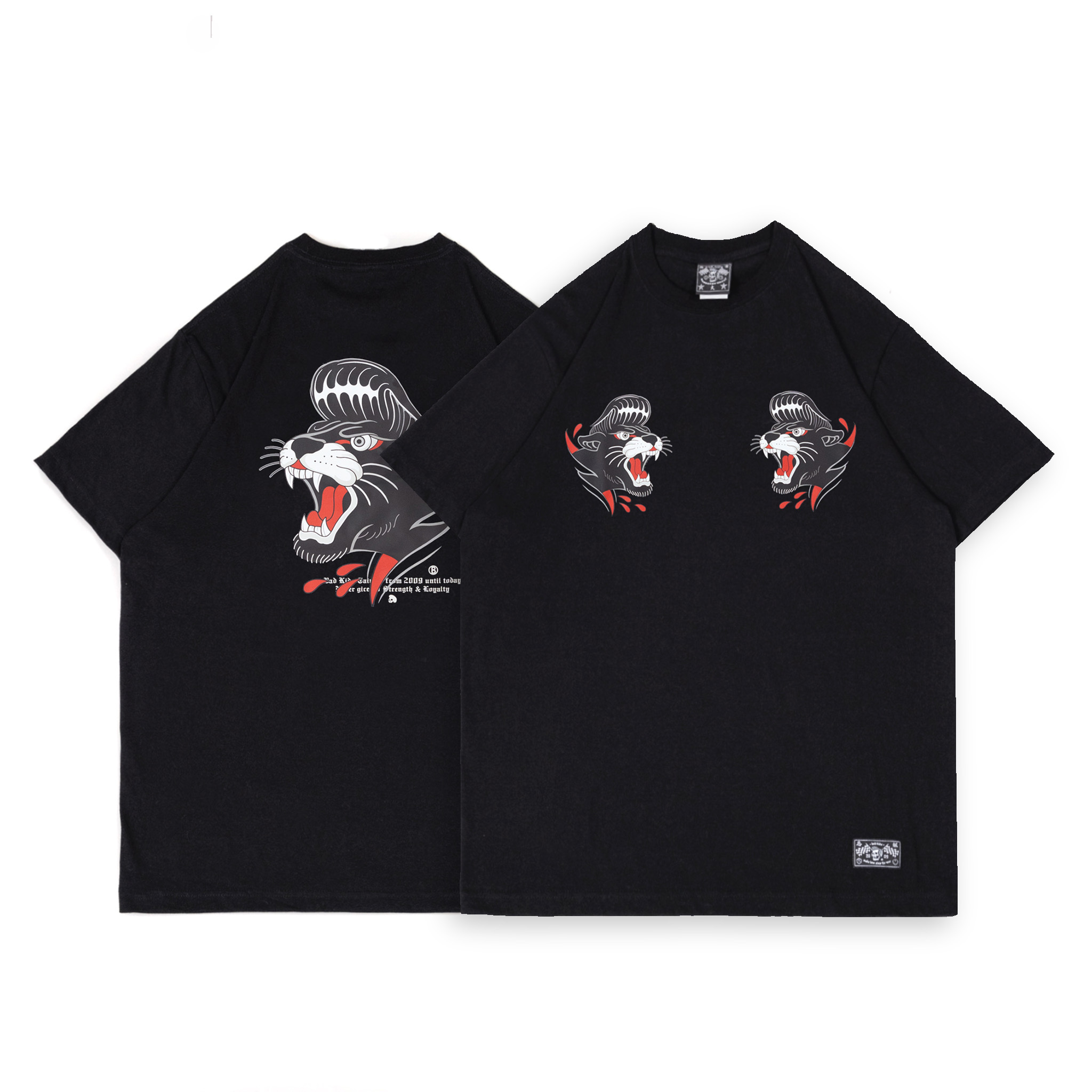 BAD KIDS 惡童  23A/W Black panther Tee