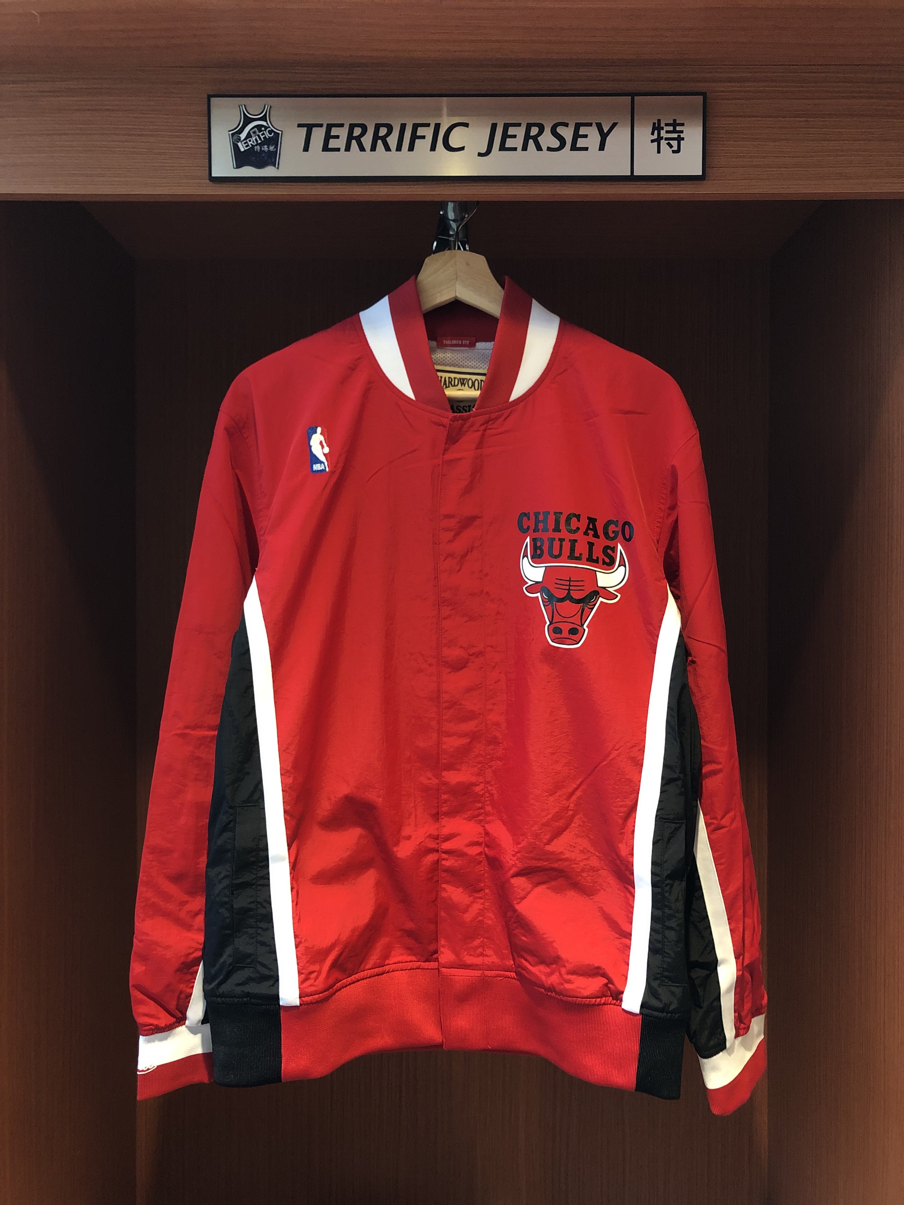 NBA外套 Chicago Bulls 芝加哥公牛紅 復古熱身外套 M&N HWC Warm Up Jacket 全新