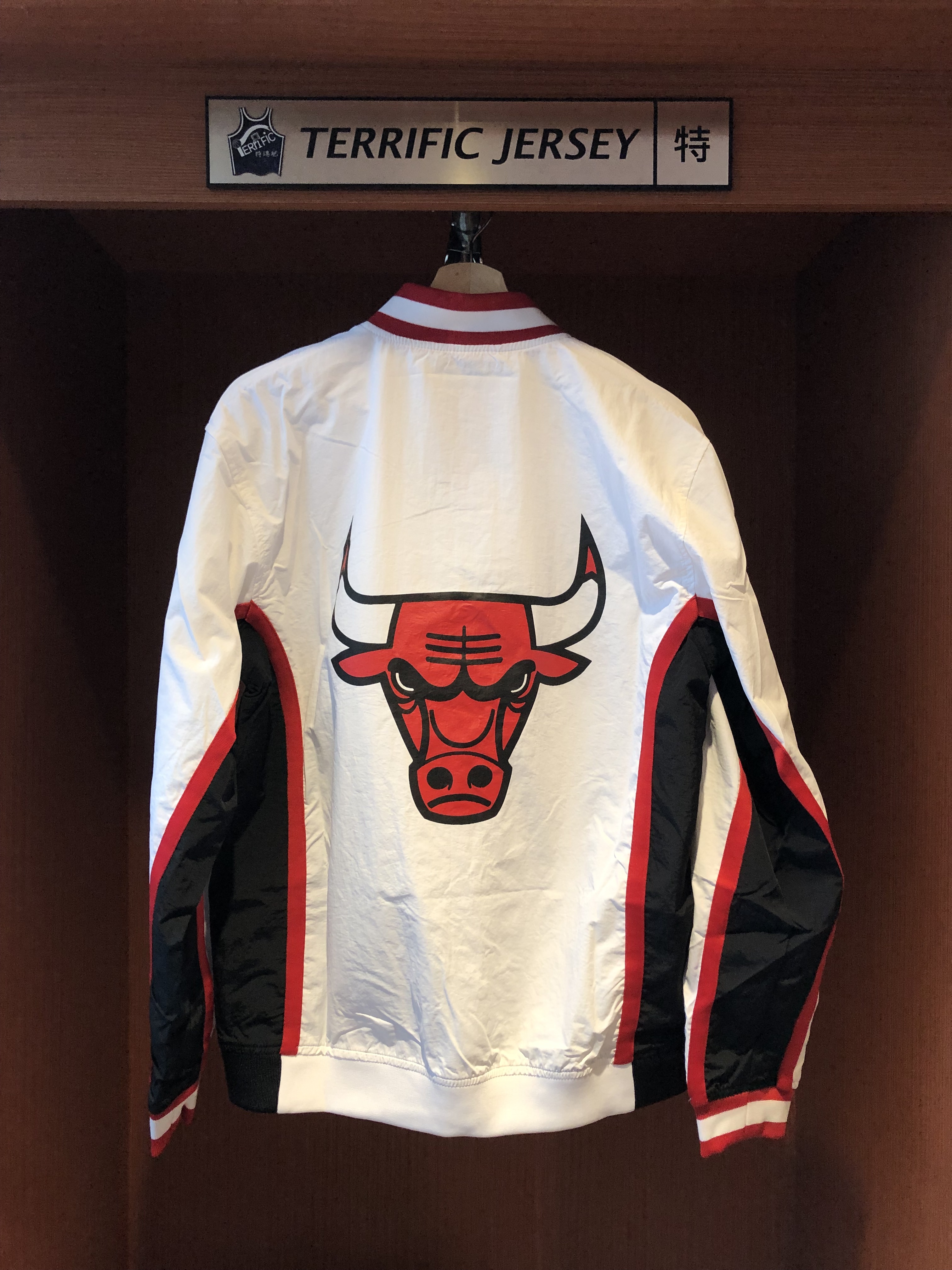 NBA外套 Chicago Bulls 芝加哥公牛白 復古熱身外套 M&N HWC Warm Up Jacket 全新