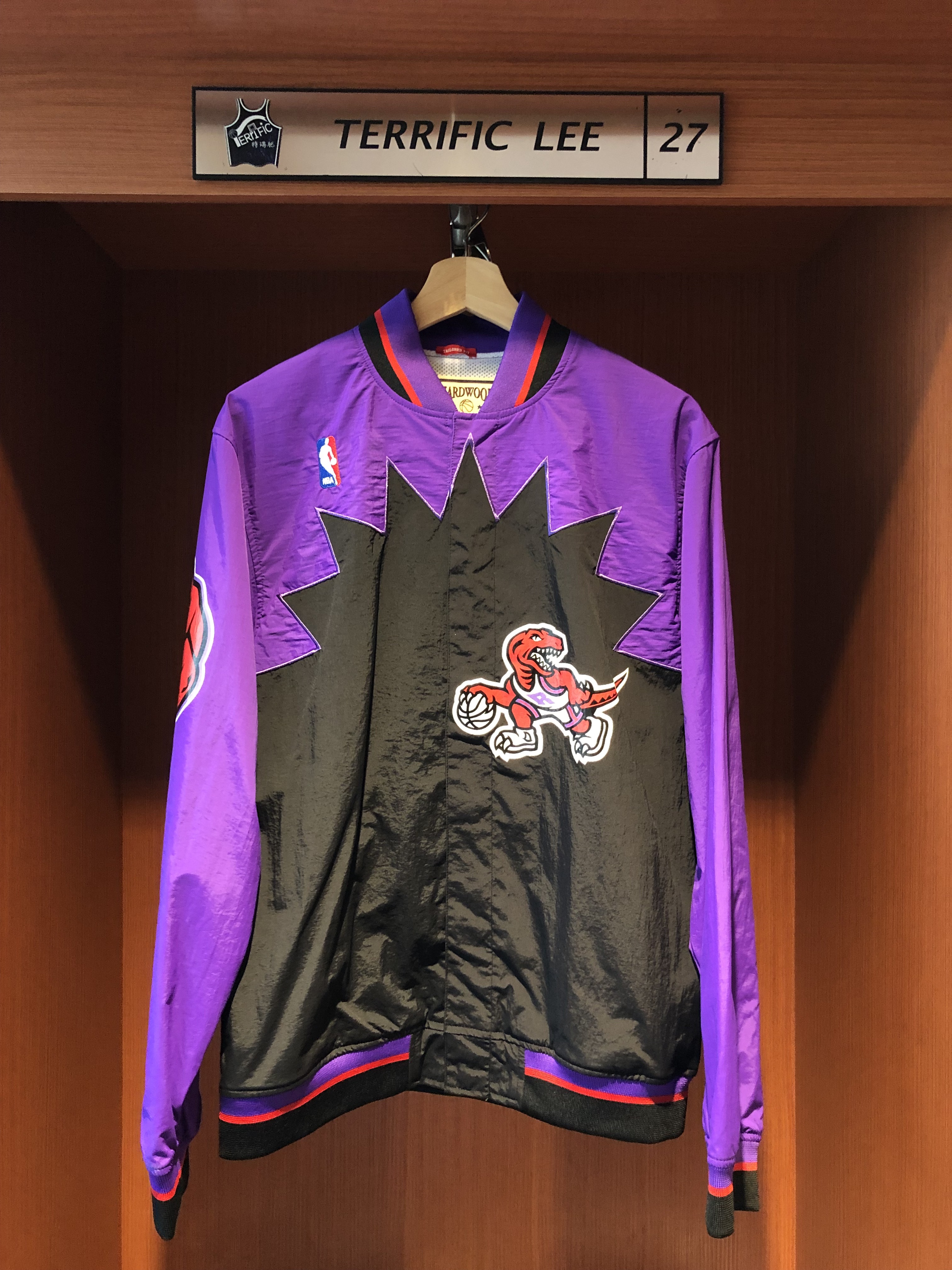 NBA外套 Toronto Raptors 多倫多暴龍紫 復古熱身外套 M&N HWC Warm Up Jacket 全新