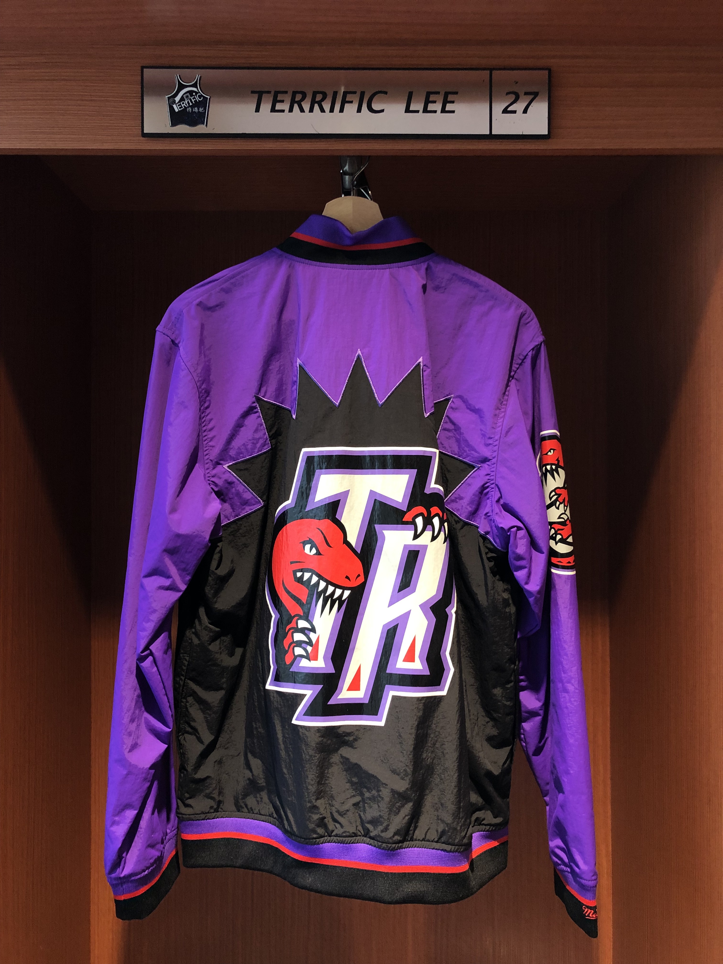 NBA外套 Toronto Raptors 多倫多暴龍紫 復古熱身外套 M&N HWC Warm Up Jacket 全新