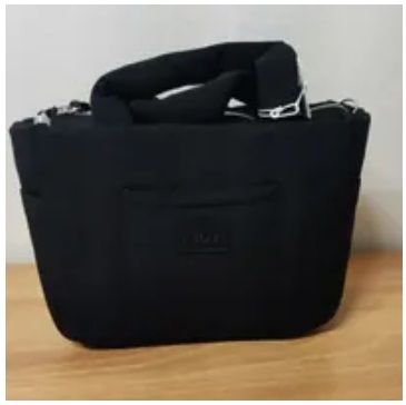 [S] FILA **FS3BCE6314F QUILTED TOTE BAG,BLACK, 8809861390334 (SFL293)