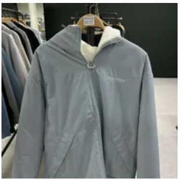 [S] WHO.A.U **REVERSIBLE HOOD WARM UP,LIGHT BLUE, WHJJD1191U-00-LIGHT BLUE (SWAU185)