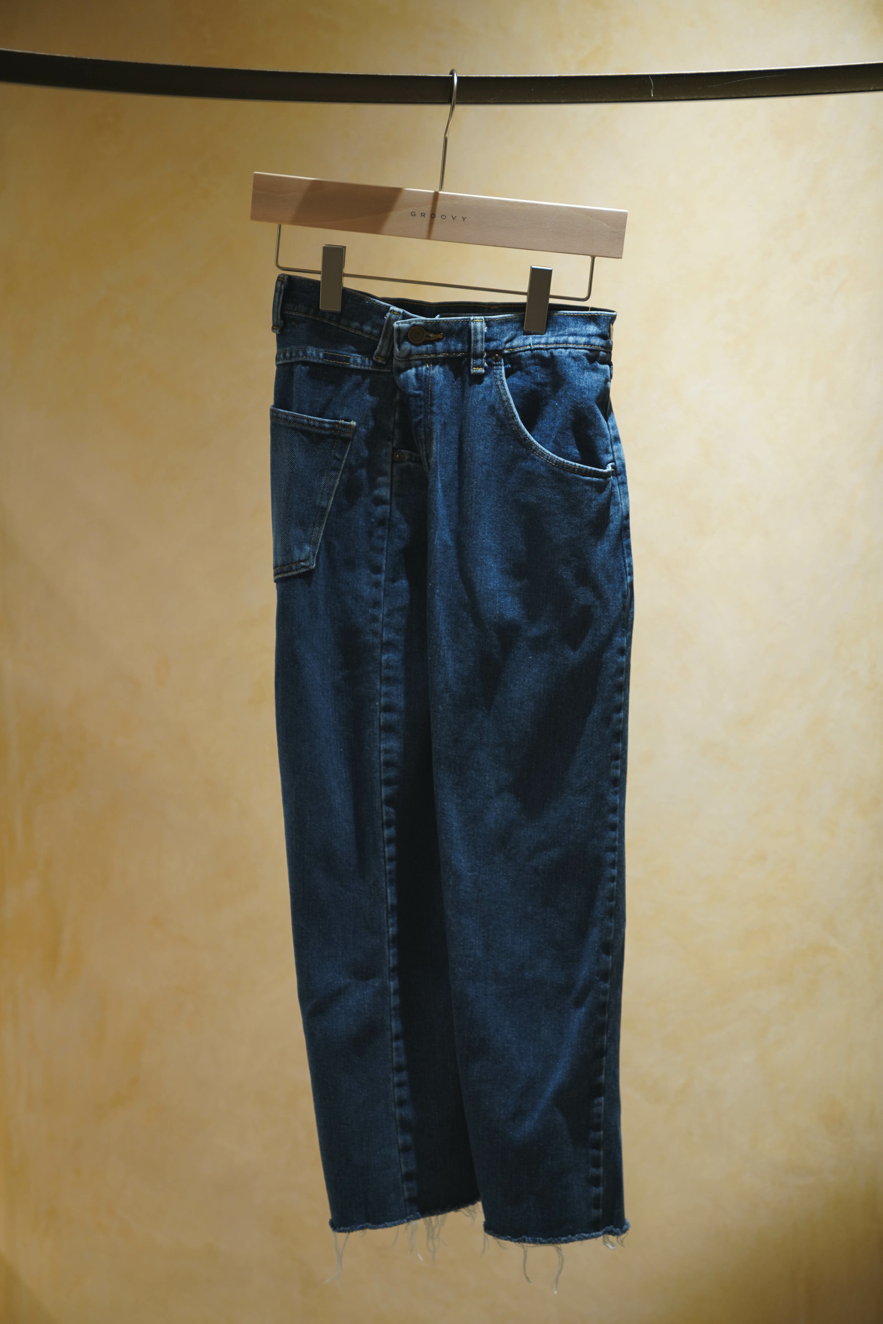 77 CIRCA CIRCA MAKE WRAP UP DENIM PANTS (2COL)