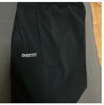 [S] FILA **COMMON LOOSE FIT WOVEN ZIPPER PANTS,BLACK, FS2WPE3602X-BLK (SFL303)