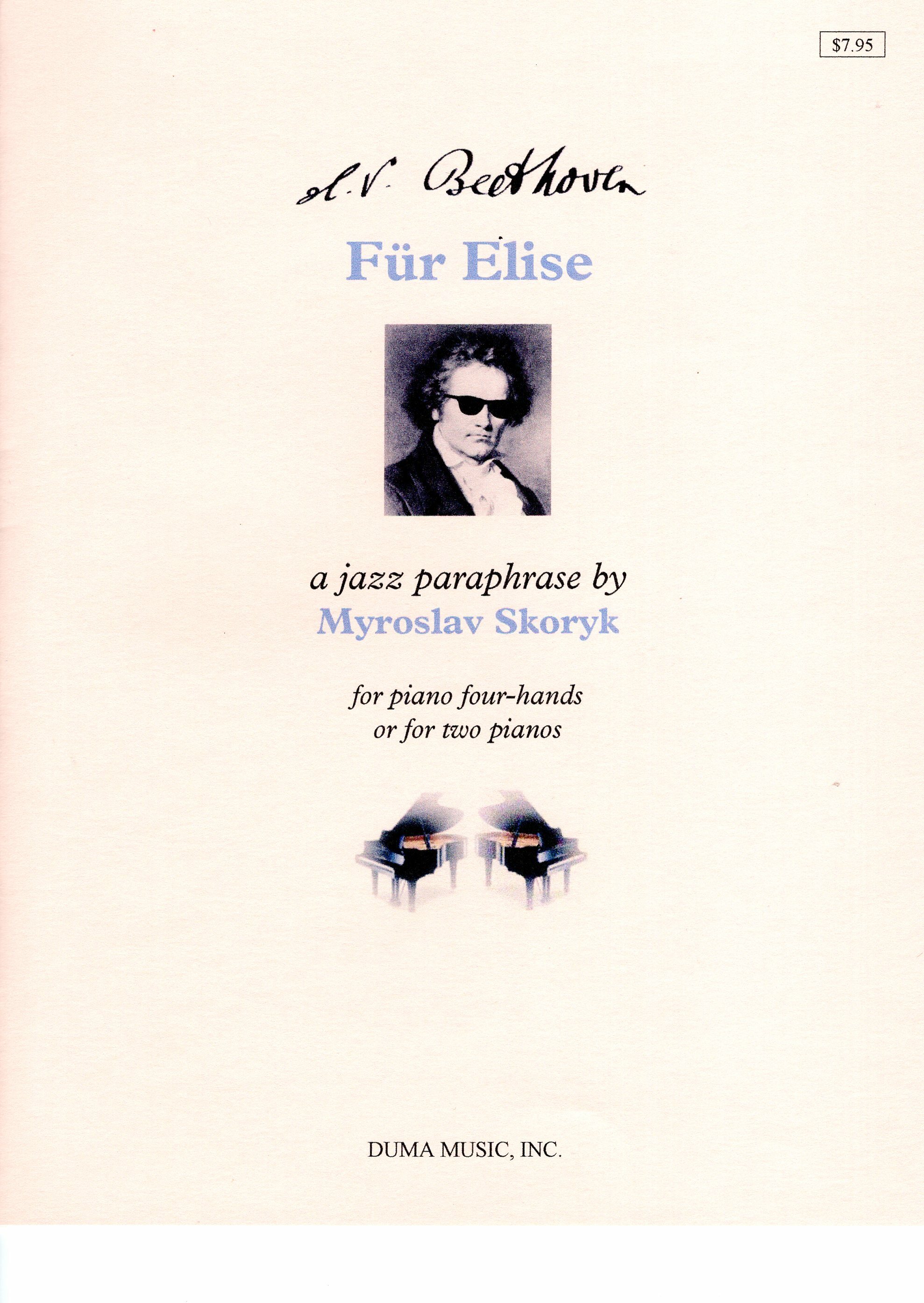 《Beethoven：給愛麗絲 - 爵士版(1P4H／2P4H)》