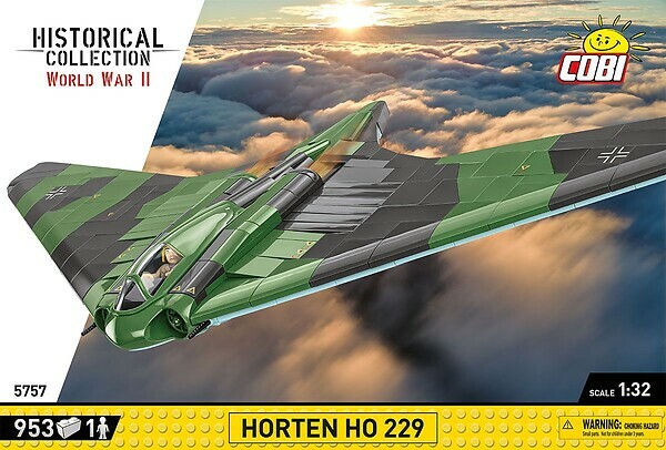 [訂金] Cobi : WWII Planes 5757 Horten Ho 229 (953pcs)